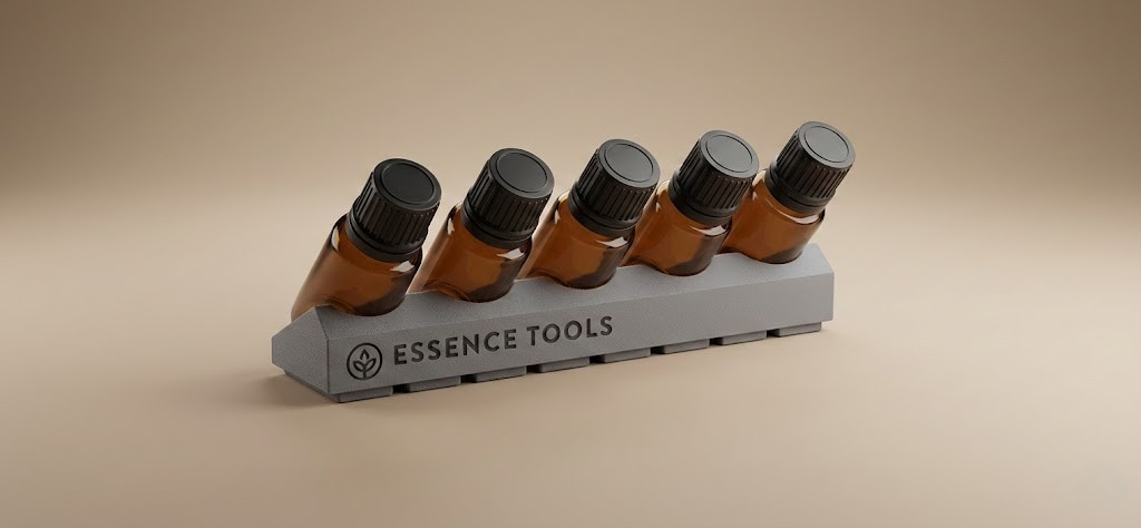Modularer Ölflaschenhalter 15ml – für deine ätherischen Öle Sammlung | Essence Tools – Bild 6